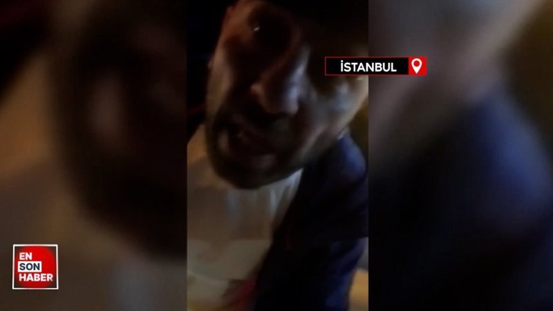 Maltepe'de önünü kestiği taksinin camlarını yumrukladı