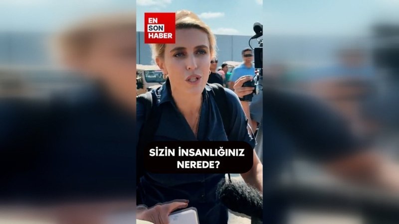 CNN International muhabiri Clarissa Ward'a Gazze tepkisi