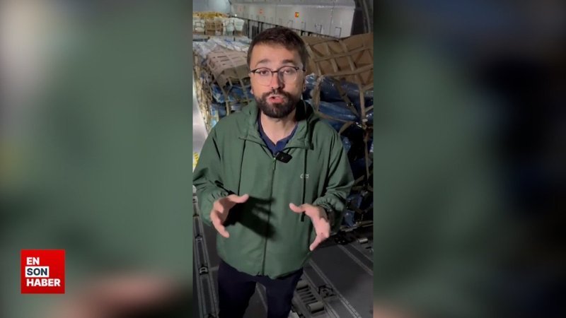 Adem Metan: İnsani yardım malzemeleri taşıyan uçak ilk 2 sortiyi gerçekleştirdi