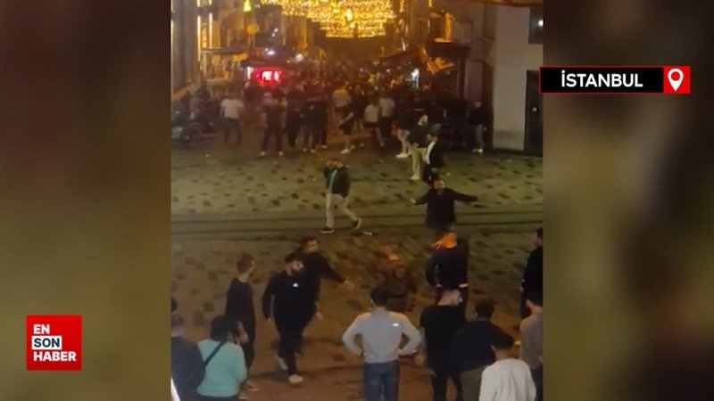 Taşkınlık çıkaran Bayern Münih taraftarları Taksim'de dayak yedi