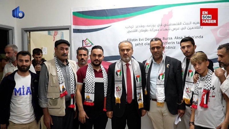 Alinur Aktaş'tan Filistin Evi Derneği’ne taziye ziyareti