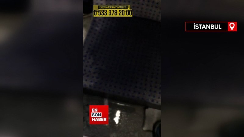 İstanbul’da metrobüs çilesi: Yeni aracın tavanından yağmur suyu aktı
