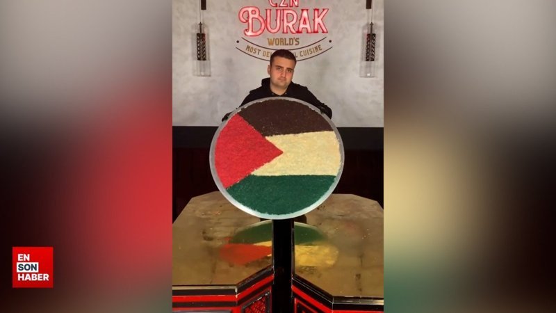 CZN Burak, Filistin bayrağı yapınca İsrailliler hedef göstermeye başladı