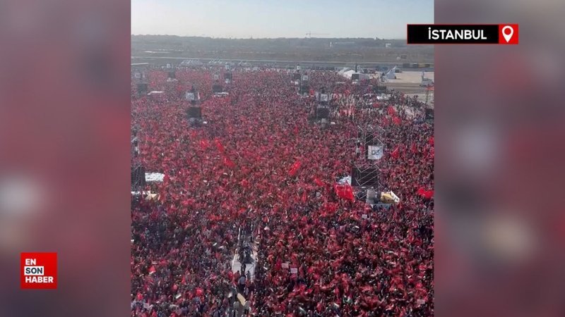 İstanbul Filistin için ayağa kalktı