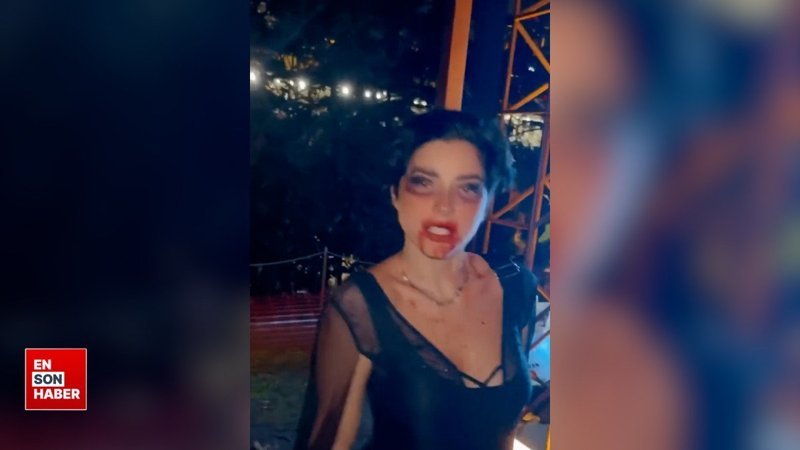 Merve Boluğur Cadılar Bayramı için vampir oldu