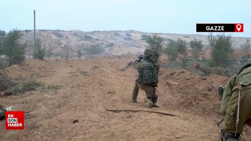 İsrail ordusu Gazze'ye kara operasyonundan görüntüler yayınladı
