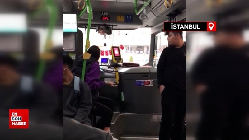 Esenyurt'ta öğrenci almayan şoför, karşı çıkanları da otobüsten indirdi