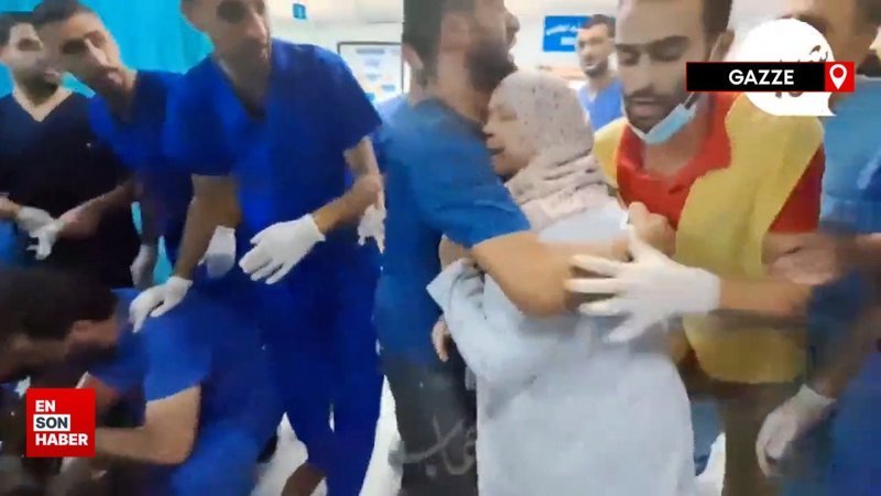 Gazze'de görevli doktor annenin en zor anı: Kızını sedyede gördü