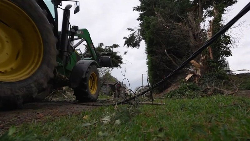 Avrupa, Ciaran Fırtınası'nın etkisi altında