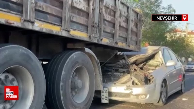 Nevşehir'de 100 metrede 3 kaza