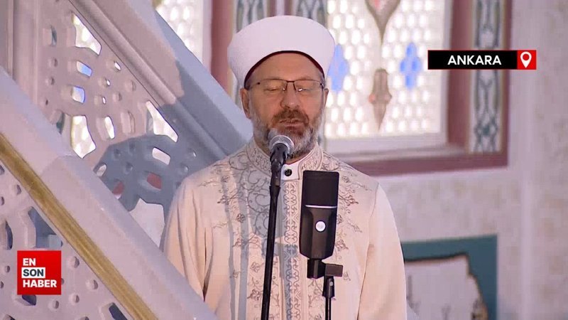 Ali Erbaş: Cinayetlere seyirci kalmak insanlığın ayıbıdır