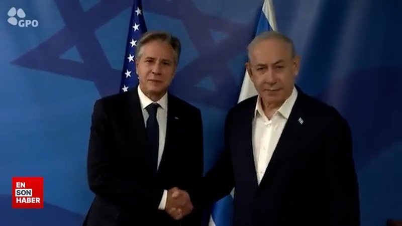 Blinken, Netanyahu'yla İsrail'de görüştü
