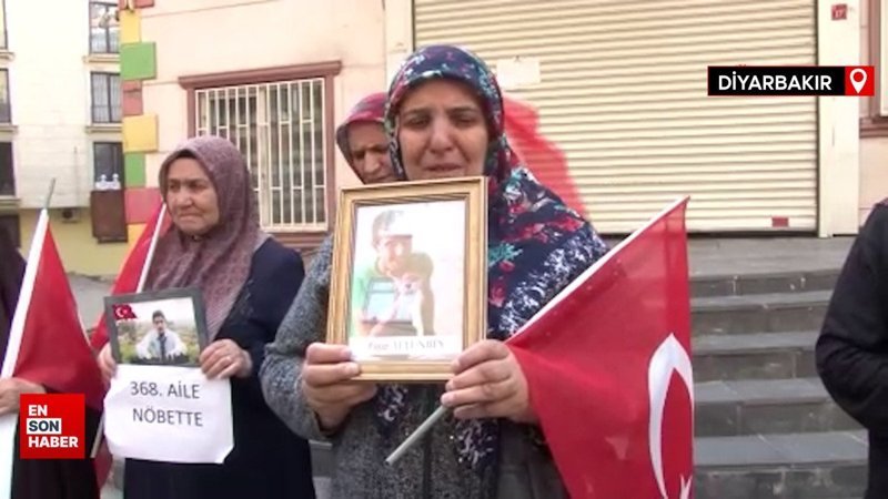 Diyarbakır'da evlat nöbetindeki aile sayısı 368 oldu