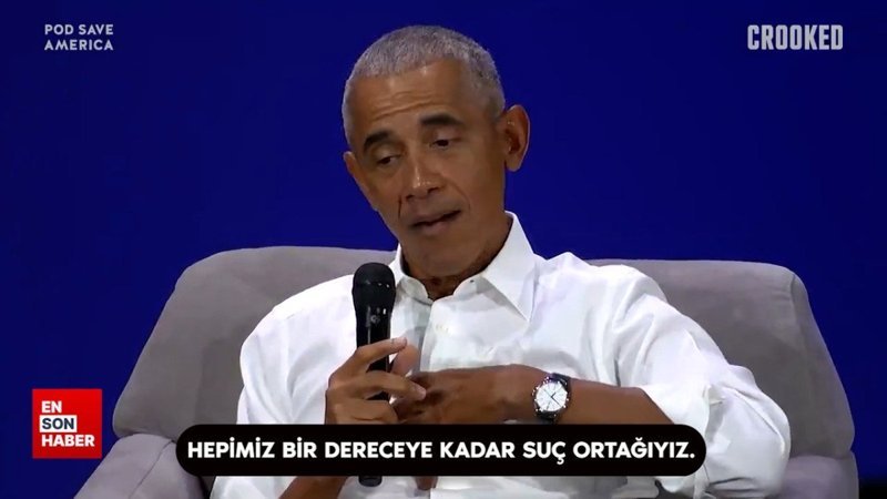Obama'nın Gazze yorumu: Hepimiz suç ortağıyız