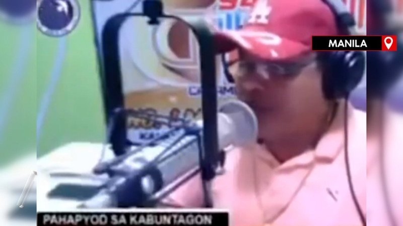 Filipinler'de radyo programcısı canlı yayında öldürüldü