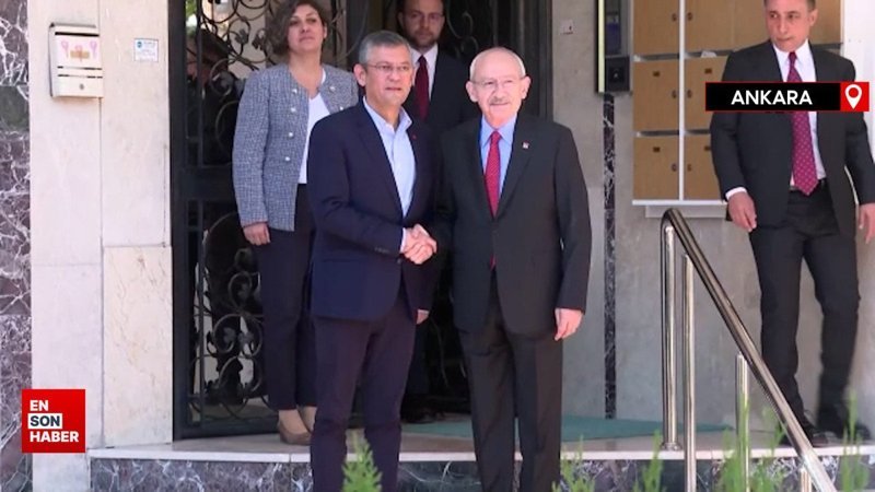 CHP Genel Başkanı Özgür Özel ve eşinden Kılıçdaroğlu ailesine ziyaret