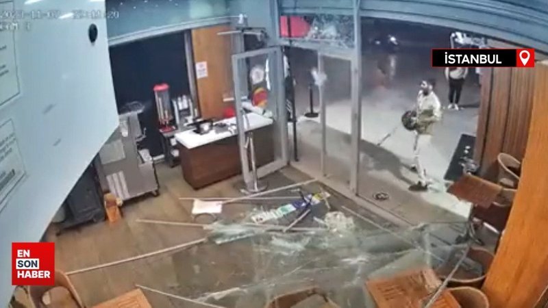 Esenyurt'ta restoran zincirinin şubesine saldırı
