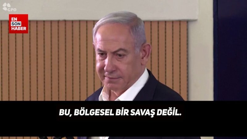 Netanyahu: Bölgesel değil, küresel savaş