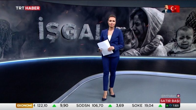 Gazzeli çocuklar canlı yayında sunucuyu ağlattı