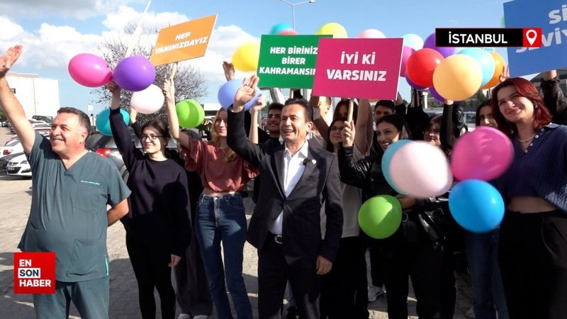 Tuzla Belediye Başkanı Şadi Yazıcı, lösemili çocukları unutmadı