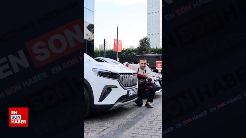 CZN Burak pastasını yaptığı Togg'un gerçeğini satın aldı