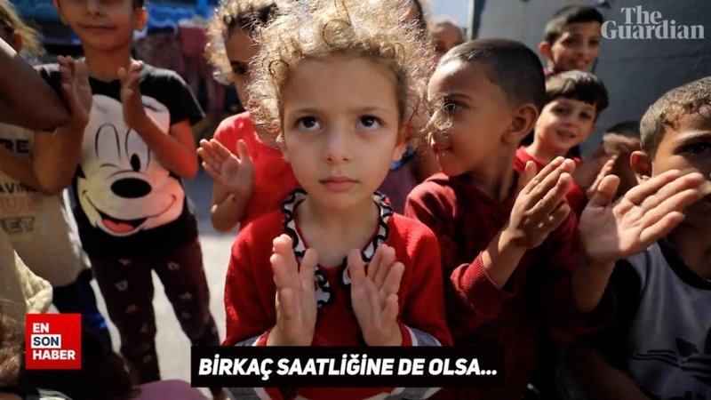 The Guardian Gazze'deki çocukların gelecek hayalleri var