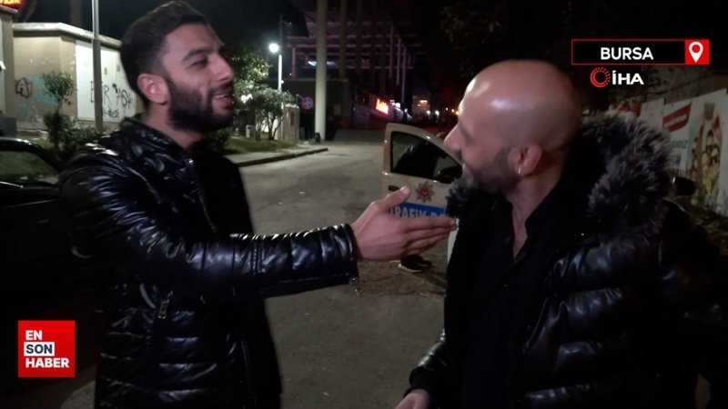 Bursa'da cezayla birlikte şarkılar da arka arkaya geldi