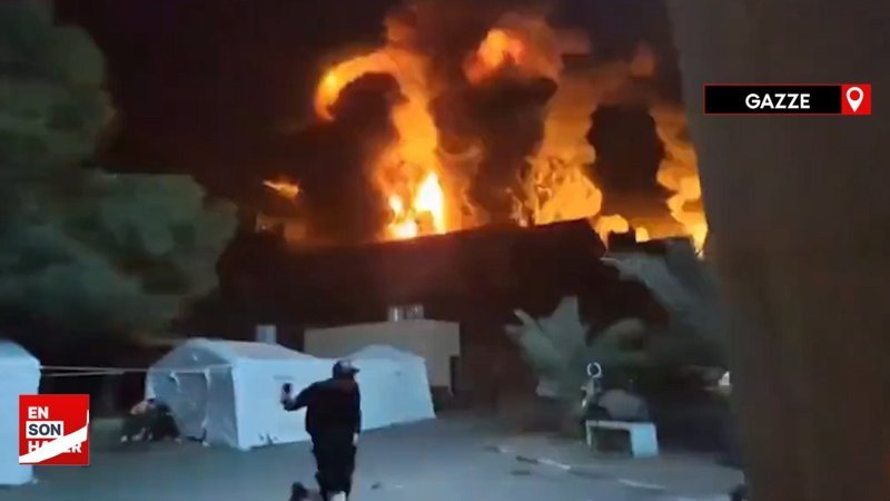 İsrail, Gazze’deki Endonezya Hastanesi’nin yakınına saldırı düzenledi