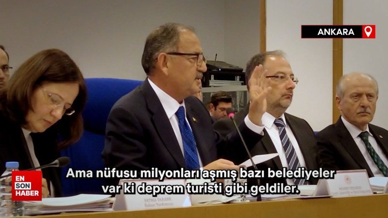 Mehmet Özhaseki'den deprem bölgesine selfie çekmek için gelen belediyelere 'deprem turisti' göndermesi