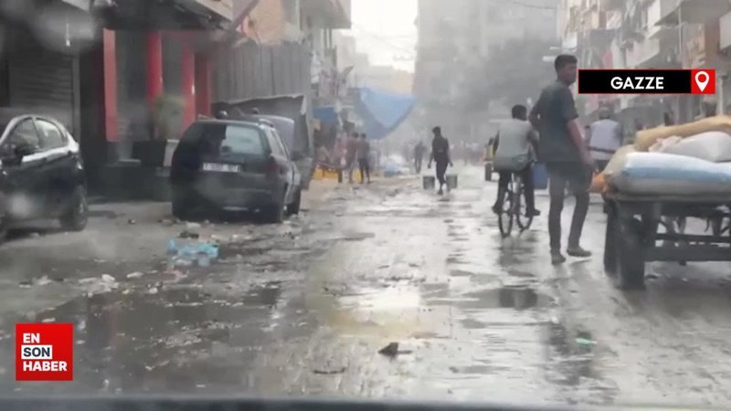 Gazze'de zorlu yaşam koşulları