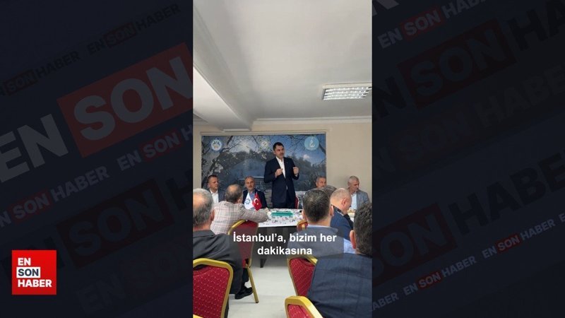 Murat Kurum: İstanbul'da mevcut yönetim 100 bin konut sözü vermiş, 6 bini geçememiş