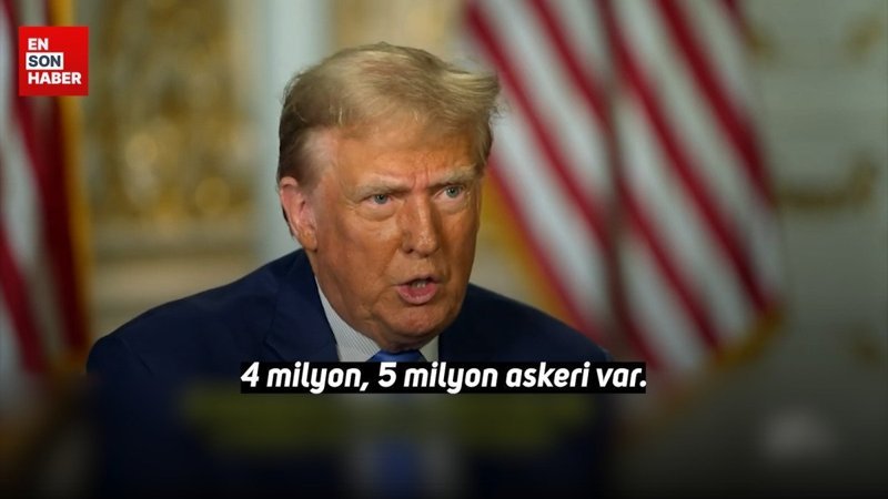 Trump'tan Erdoğan açıklaması: Çok sert konuştu