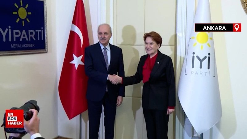 Numan Kurtulmuş, Meral Akşener'i ziyaret etti