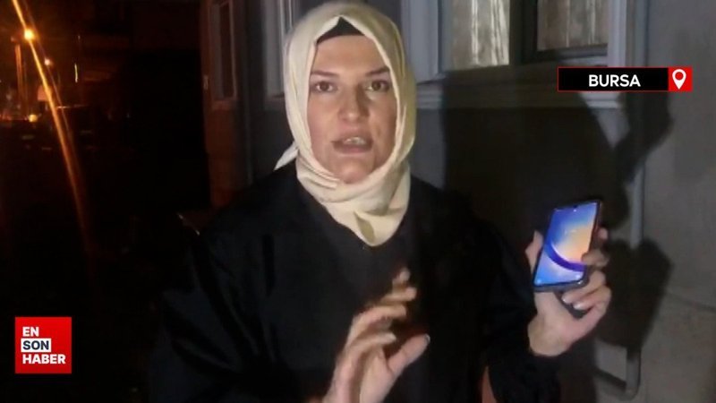 Bursa'da ev sahibine yakalanan hırsızlar camdan atlayarak kaçtı