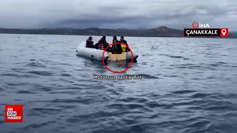 Yunanistan lastik botun motorunu söküp göçmenleri ölüme gönderiyor
