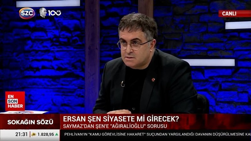 Ersan Şen, Yavuz Ağıralioğlu'nun kuracağı partiye katılacak