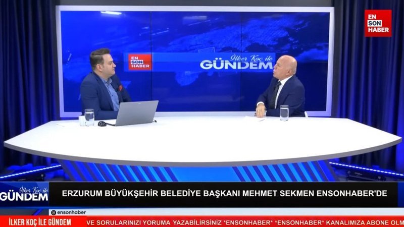 Mehmet Sekmen'den Ensonhaber'e özel açıklamalar