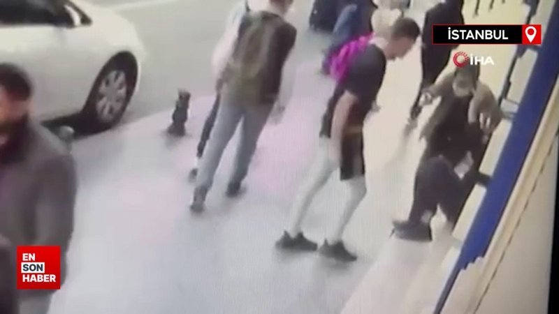 Beyoğlu'nda tartıştığı adamın alnına kalem sapladı