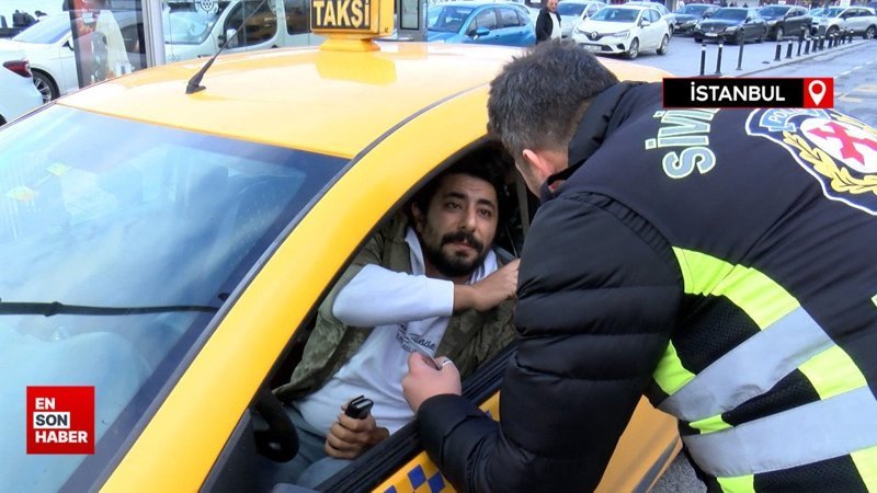 Fatih'te kurallara uymayan taksicilere ceza