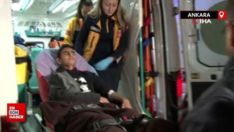 Gazze’den gelen hastaların bir kısmı Etlik Şehir Hastanesi'ne getirildi