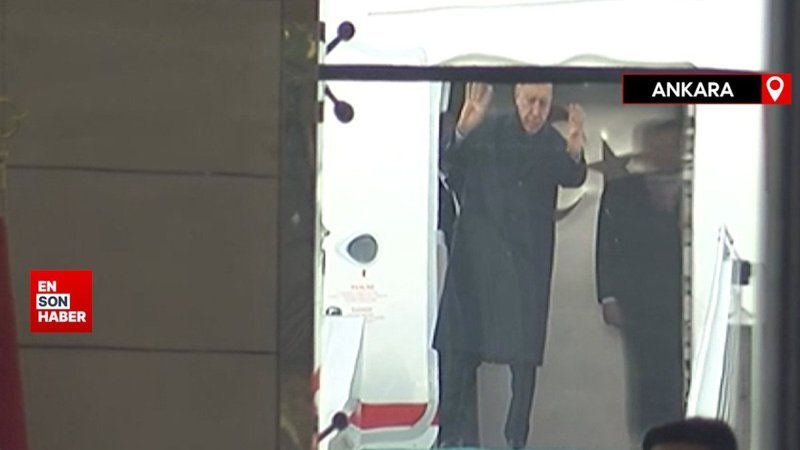 Cumhurbaşkanı Erdoğan, Cezayir'e gitti