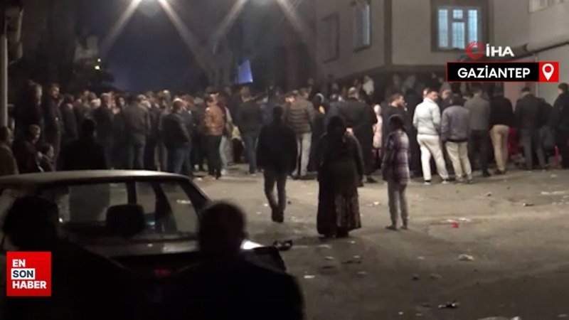 Gaziantep'te sokak düğününe kanlı baskın