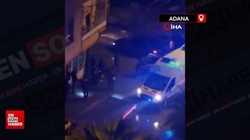 Adana'da kavgayı izleyen gence kızıp vurdu