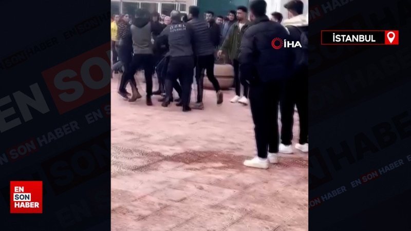 Avcılar’da öğrencilerin kız arkadaş kavgası