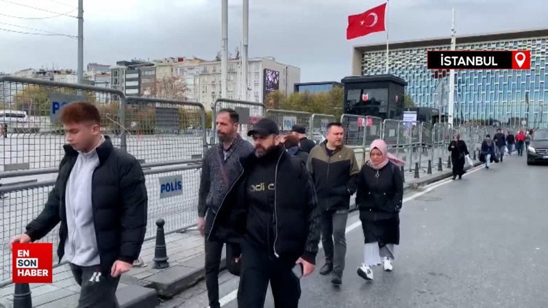 Taksim Meydanı'nda izinsiz eylem önlemleri