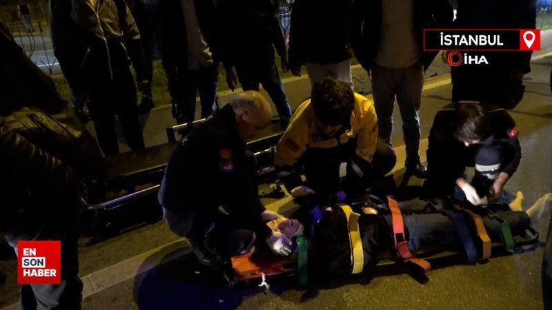 Fatih’te aracın çarptığı kadın baygınlık geçirdi