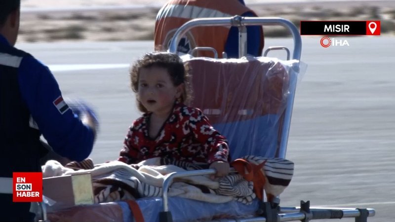 Gazzeli 23 hasta daha Türkiye'ye getiriliyor