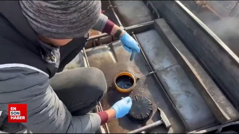 1 milyon litre kaçak akaryakıt ele geçirildi