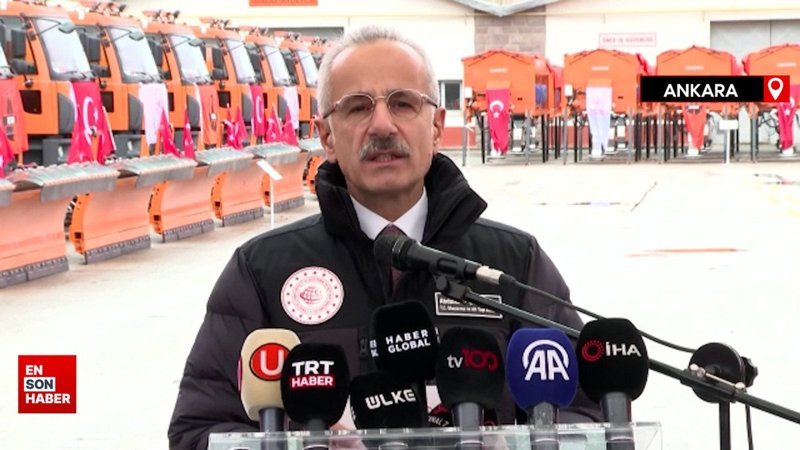 Abdulkadir Uraloğlu: Karayollarında kış hazırlıklarımız tamam
