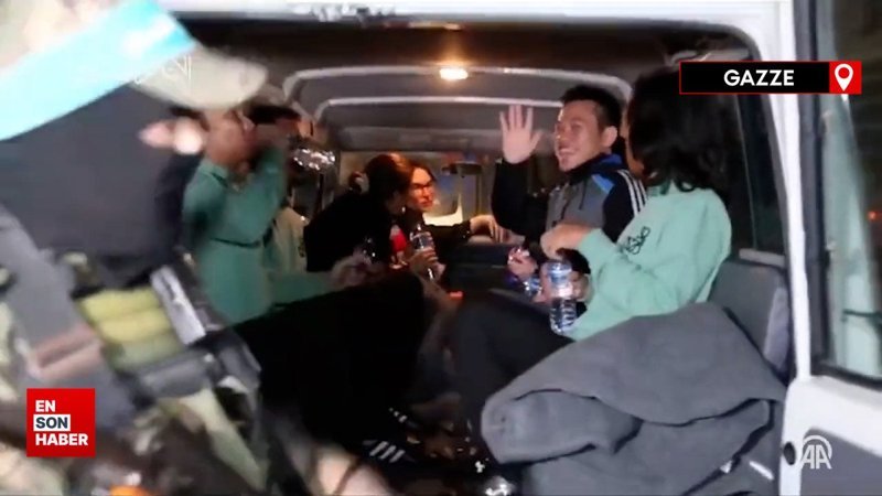 Hamas, 10 İsrailli kadın ve çocuk esir ile 4 Taylandlıyı teslim etti